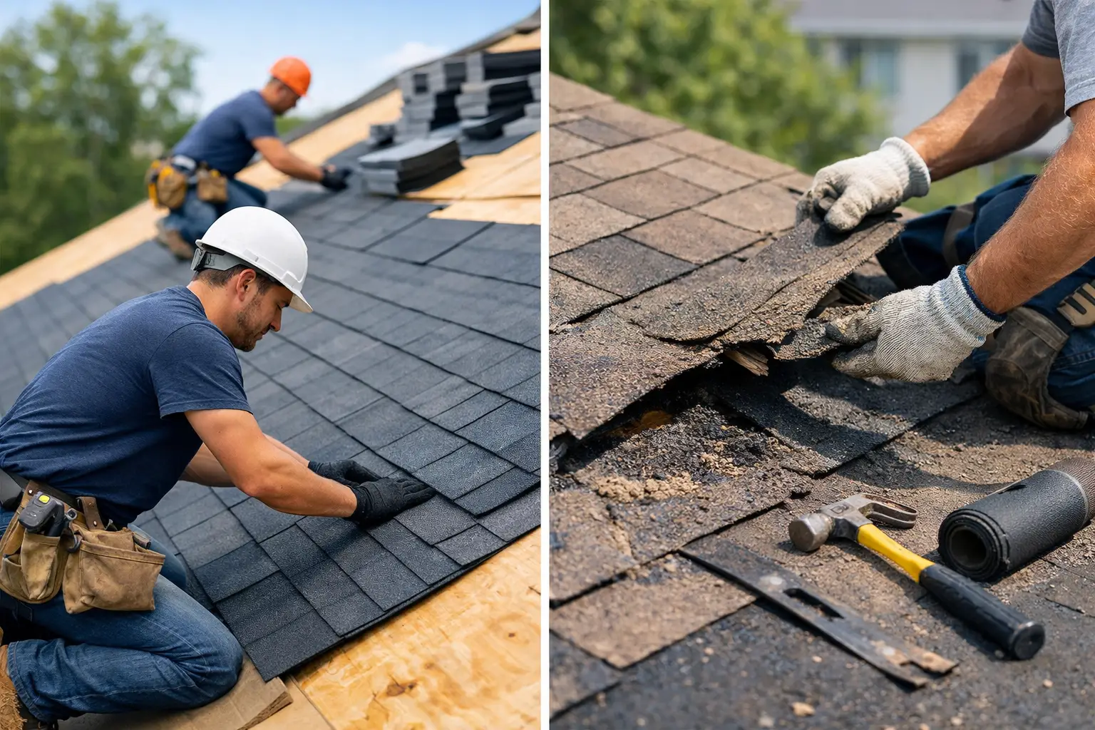 New Roof vs Roof Repair: What Makes Sense?