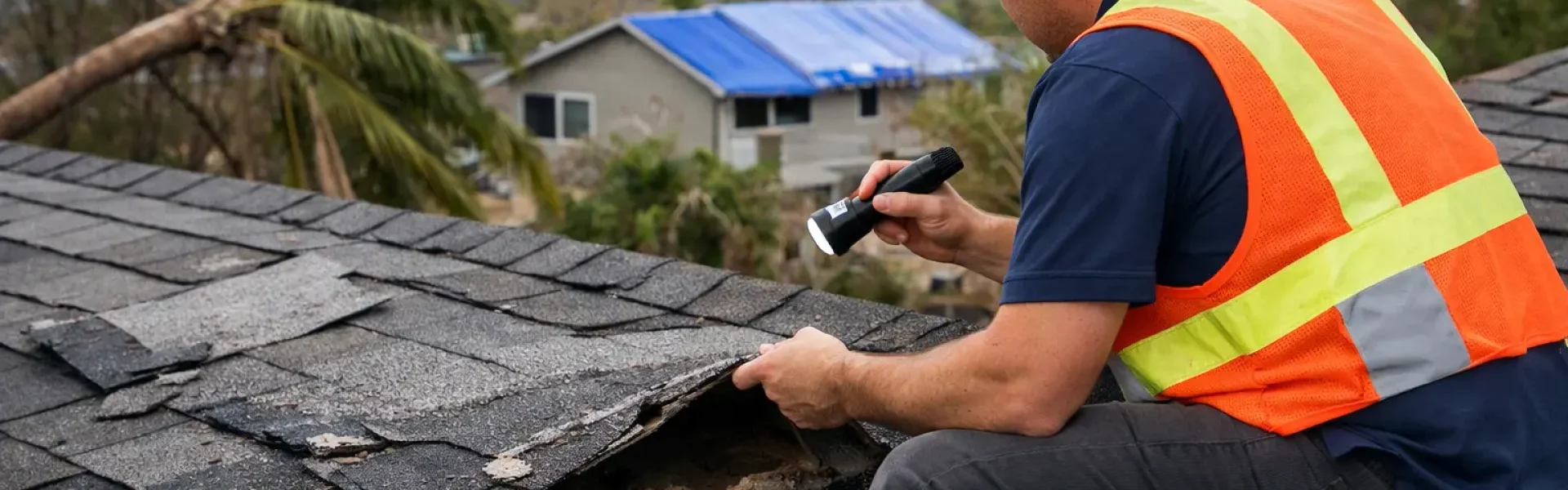 Como inspeccionar techo despues huracan